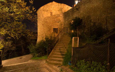 Rocca di notte